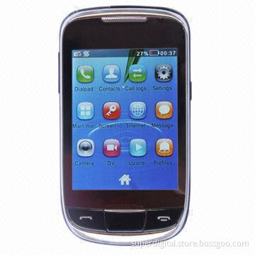 GSM Phone, Mini-SIM, Supports GPRS/Bluetooth/Wi-Fi/Java, 26MB Internal